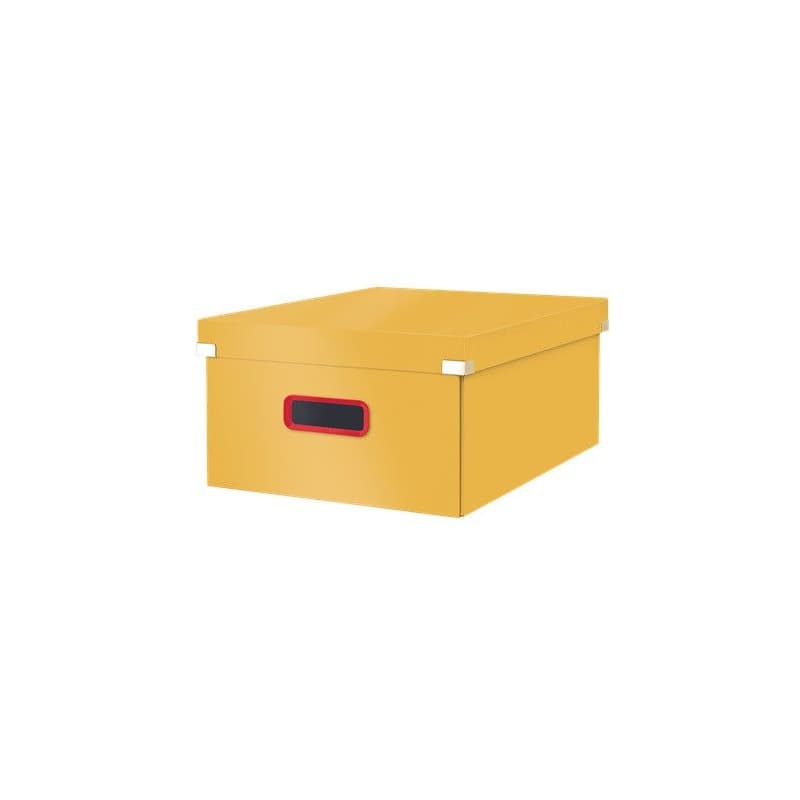 LEITZ Univerzálna krabica Click&Store COSY, veľkosť L (A3), teplá žltá 1