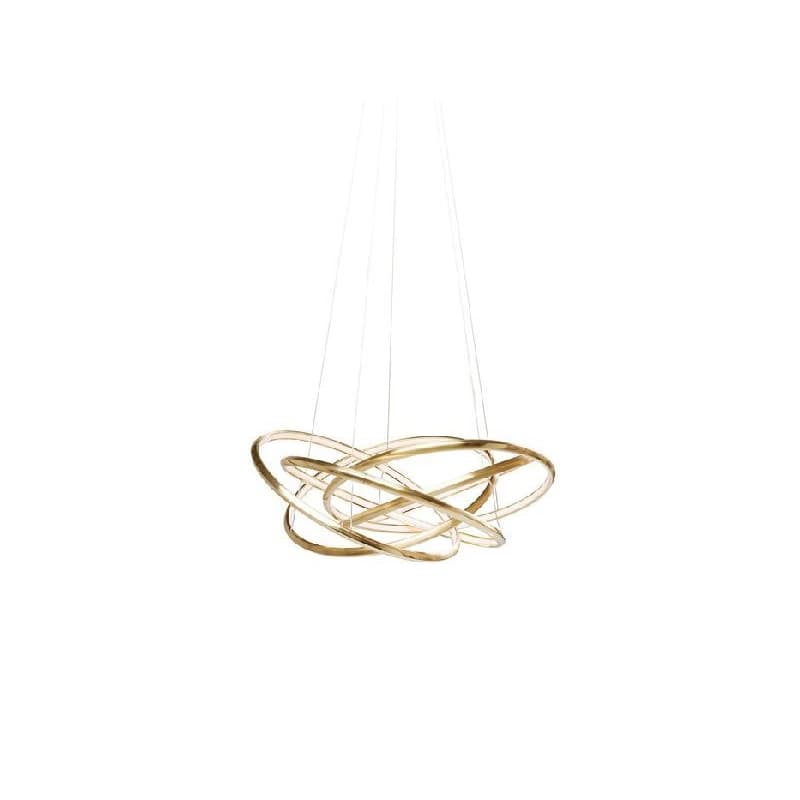 Saturn LED závesná lampa zlatá 1