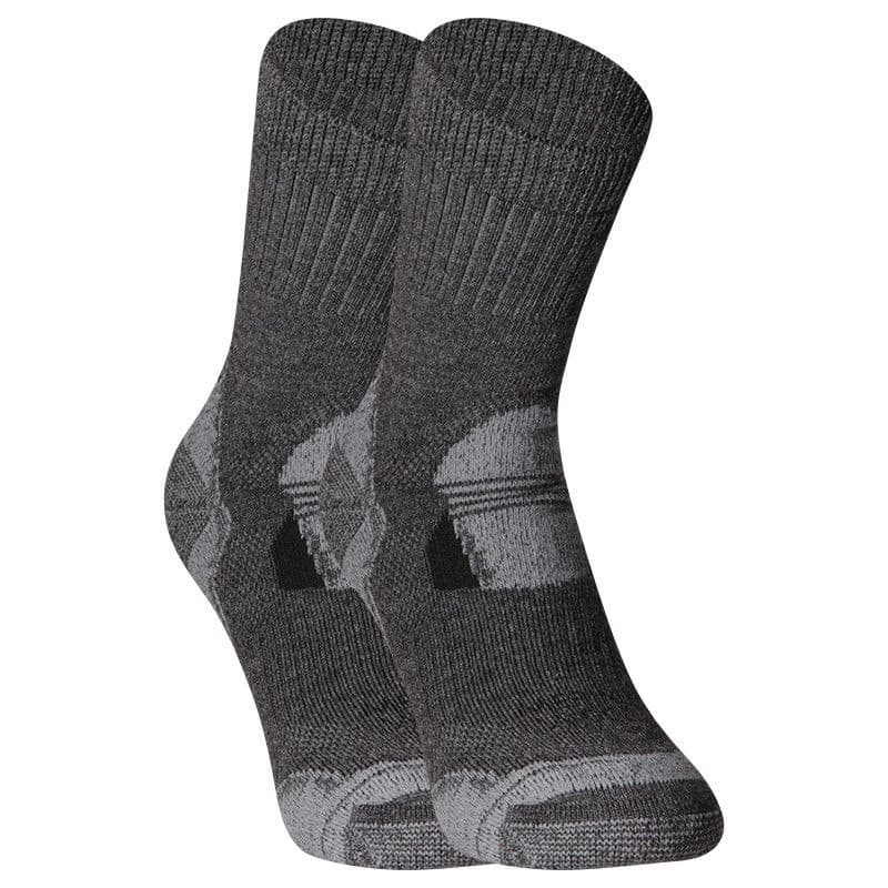 Turistické ponožky VOXX 1 PACK-MERINO Stabil CLIMAYARN-dark grey 2
