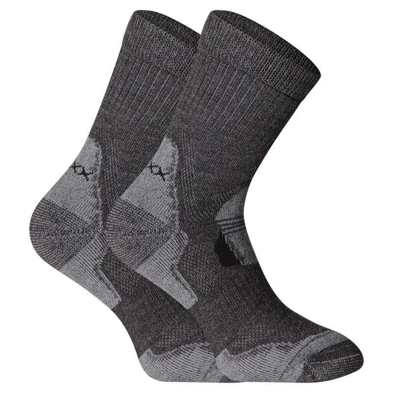 Turistické ponožky VOXX 1 PACK-MERINO Stabil CLIMAYARN-dark grey 3