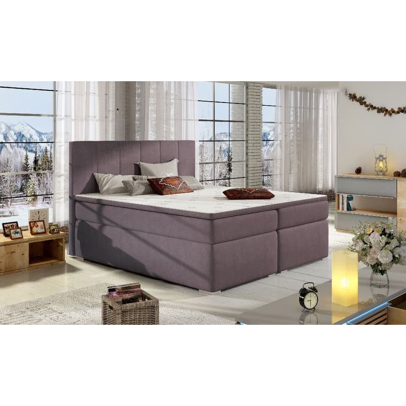 ArtElta Manželská posteľ BOLERO Boxspring | 160 x 200 cm Bolero rozmer: 160x200 cm, Bolero farba: Soro 65 1