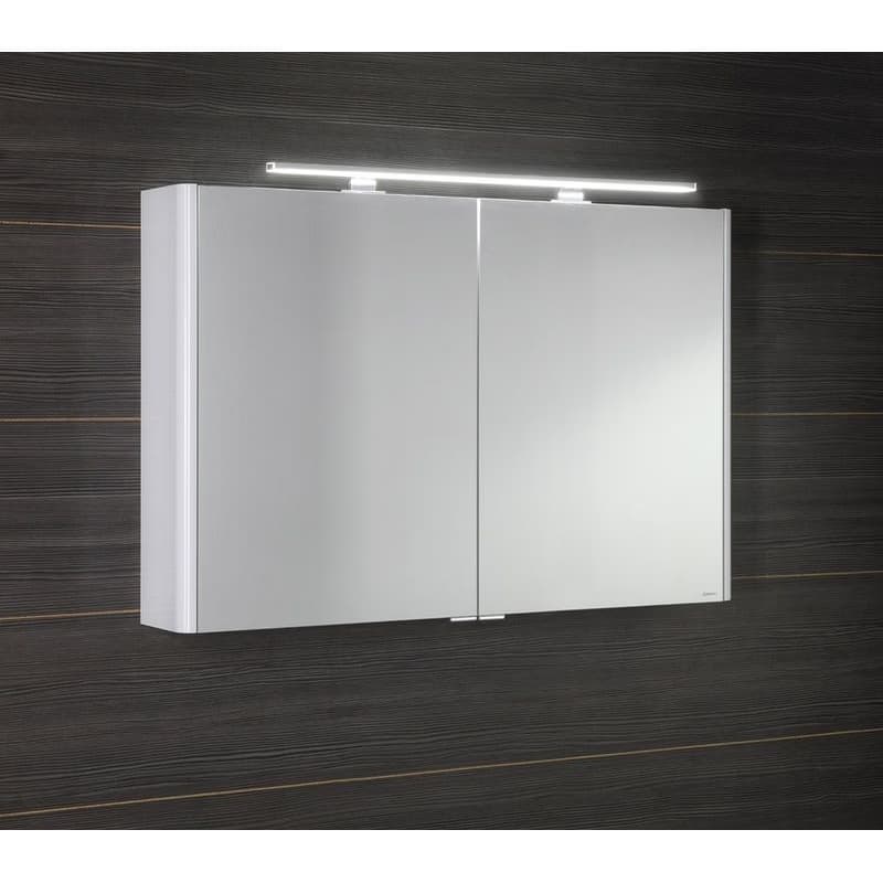 SAPHO - LUCIE galérka s LED osvetlením, 106x70x17cm, biela LU105-0030 2