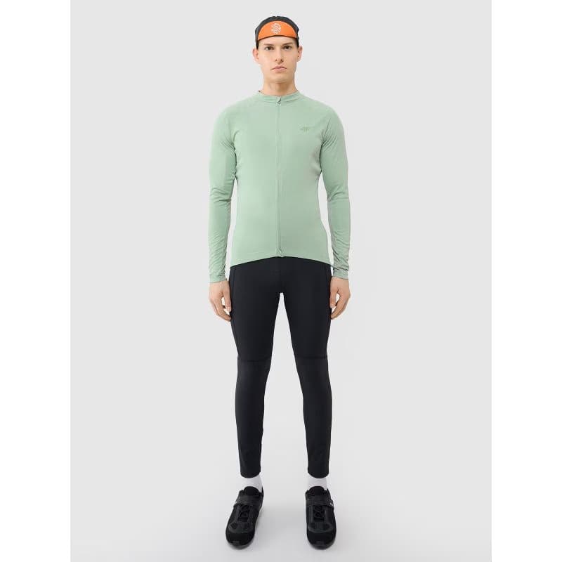 Pánske bežecké tričko s dlhým rukávom 4F LONGSLEEVE FNK-WSS25TFLOM339-47S-MINT 5
