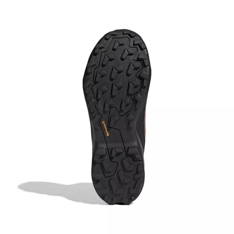 Pánska členková turistická obuv ADIDAS Terrex Skychaser AX5 Mid GTX Clima M core black matte silver semi impact orange 6