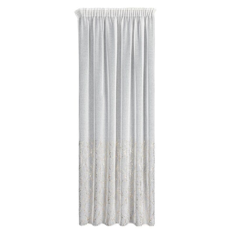 ArtFir Záclona MELIA P | biela/šampaň 140 x 270 cm 3