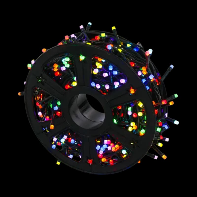 Vianočné svetielka 616/21/LED multi400l zew. Tran +program 1