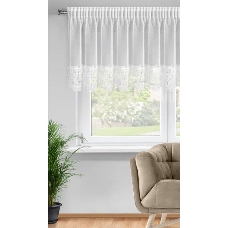 ArtFir Záclona ARTEMIDA P | biela 200 x 70 cm 2