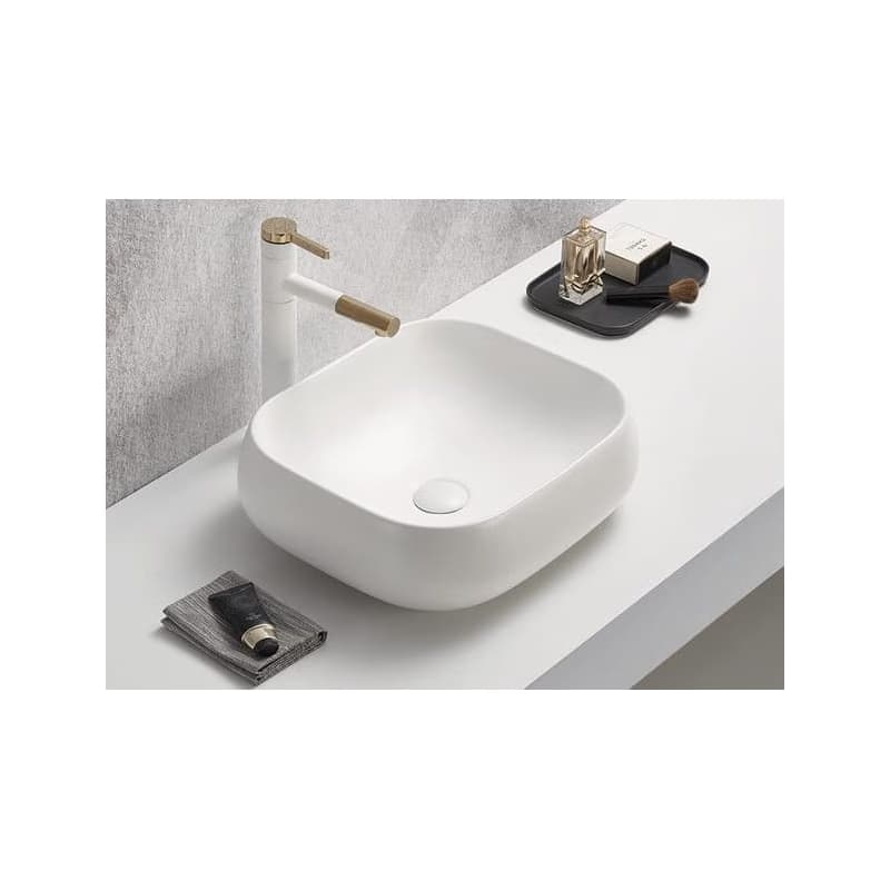 ArtCom Keramické umývadlo NIKA MW | biely mat 45 cm 4