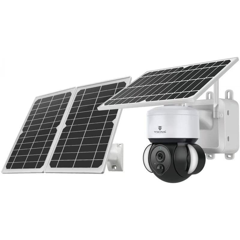 Viking solárna outdoorová HD kamera HDs02 4G, biela 3