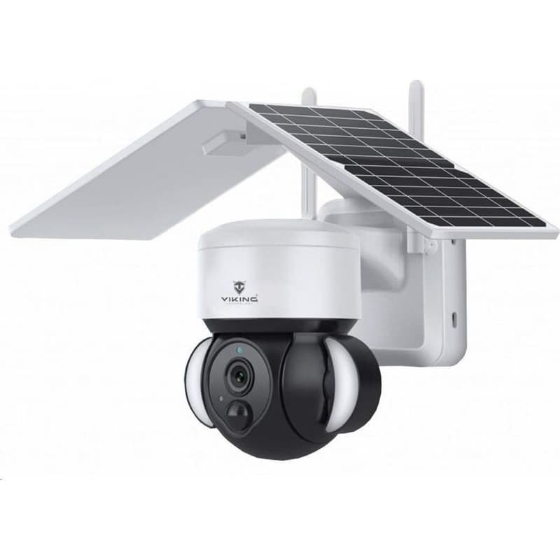 Viking solárna outdoorová HD kamera HDs02 4G, biela 4