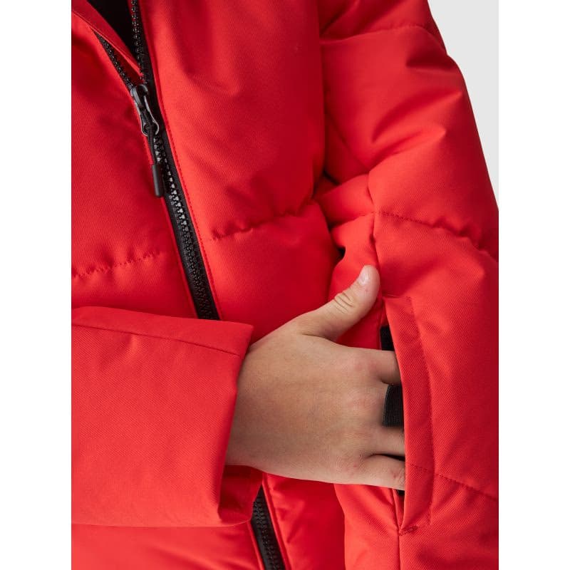 Chlapčenská lyžiarska bunda 4F JUNIOR TECHNICAL JACKET-JWAW24TTJAM534-62S-RED 6