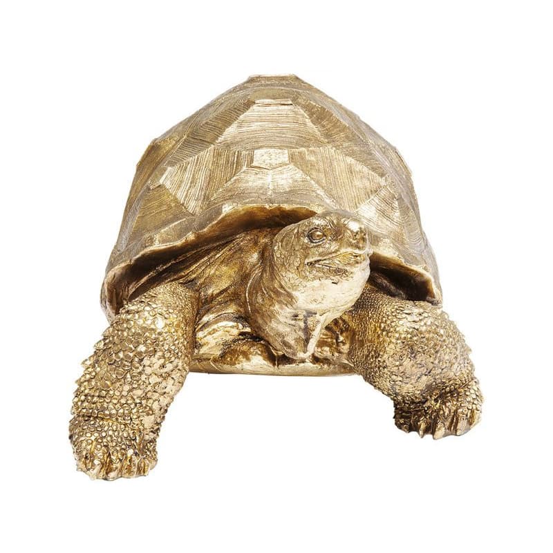 Turtle dekorácia zlatá 40 cm 1