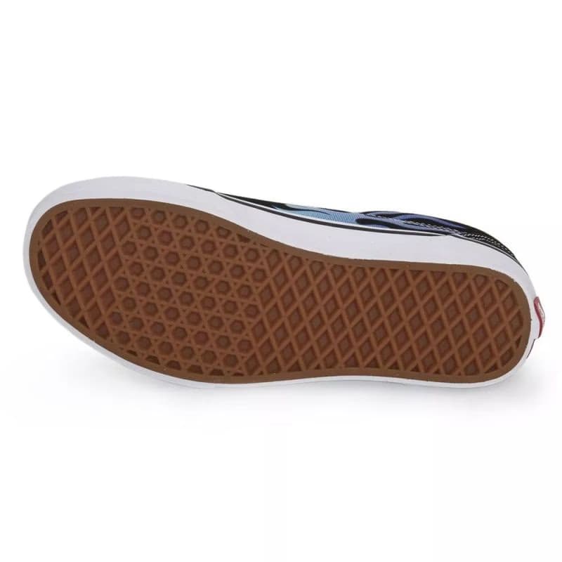 Chlapčenská rekreačná obuv VANS Ward Flame black white 5