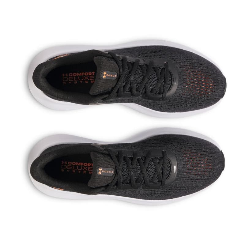 Pánska bežecká obuv UNDER ARMOUR UA Charged Rogue 5 M black black blaze orange 4