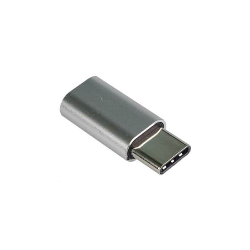 PREMIUMCORD Adaptér USB 3.1 C/male - USB 2.0 Micro-B/female, strieborný 1