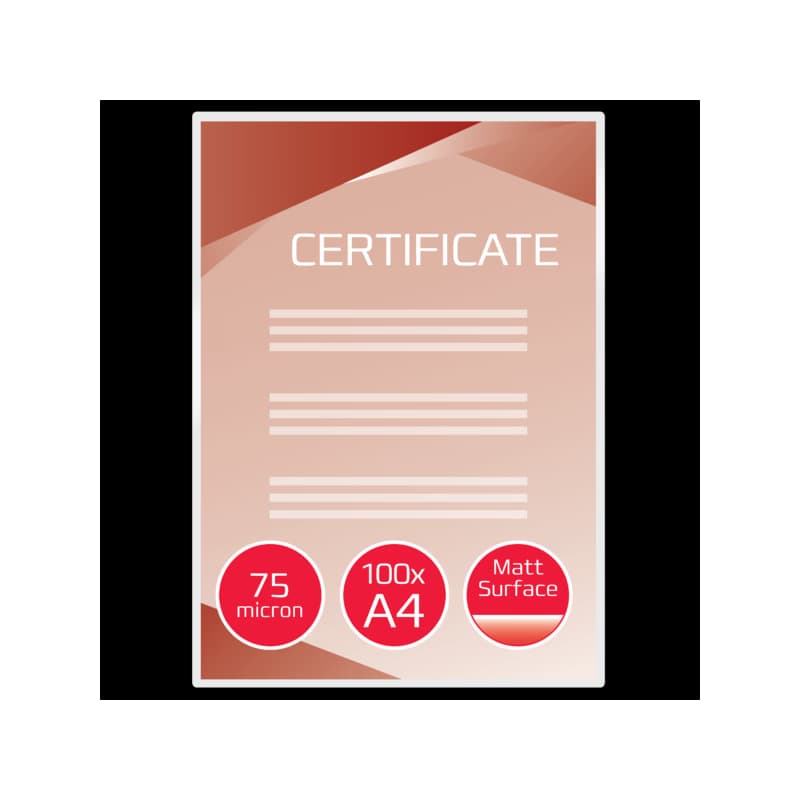 GBC Laminovacie vrecká A4 75 mic, matné (100) 1
