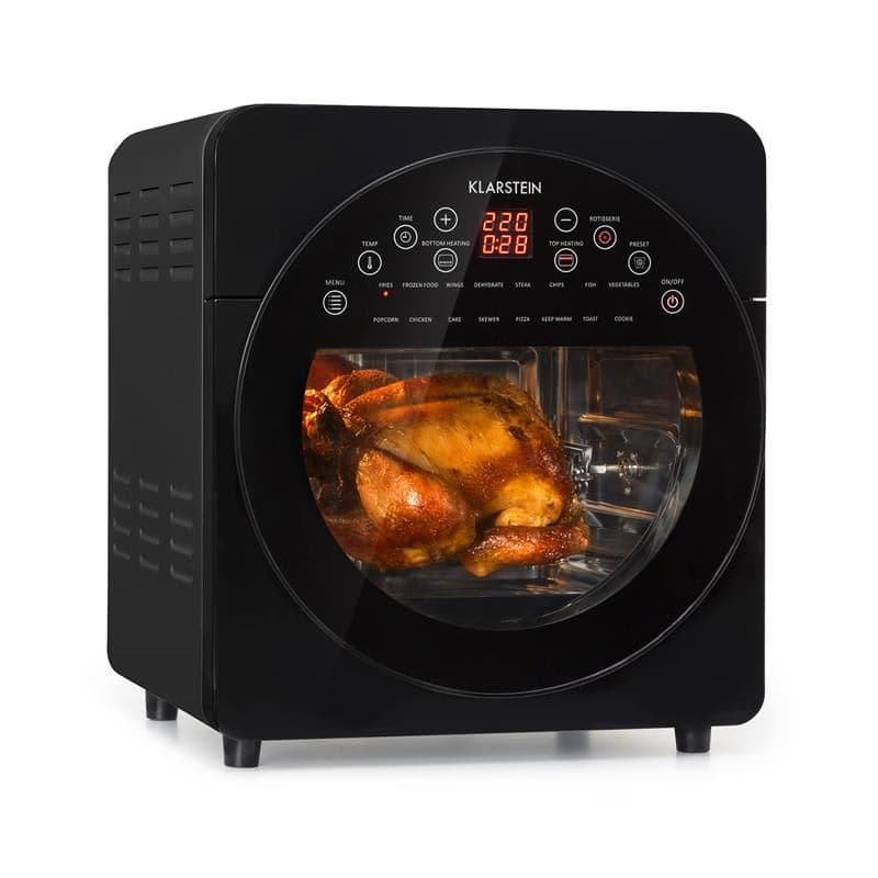 Klarstein AeroVital easy touch, teplovzdušná fritéza, 1700 W, 14 l, 16 programov, čierna 1