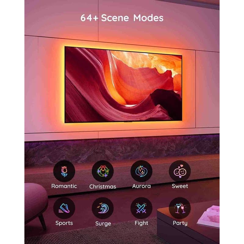 Govee TV 46-60" SMART LED podsvietenie RGB 3