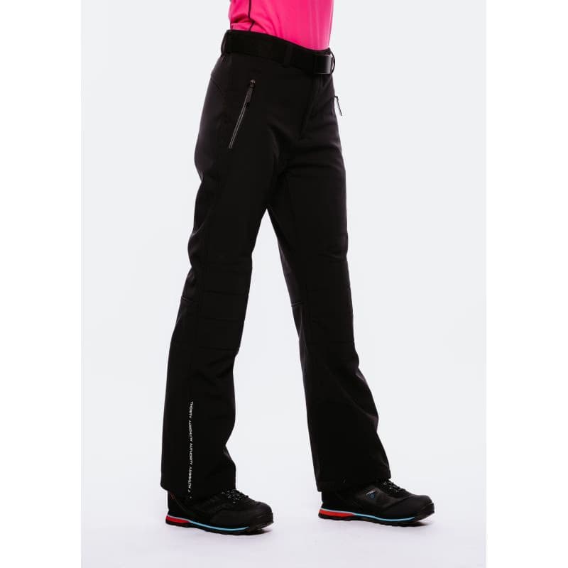 Dámske lyžiarske softshellové nohavice AUTHORITY SP-GLAM pants W black 3