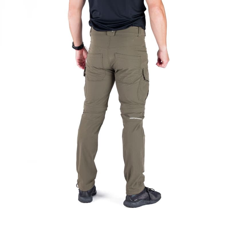 Pánske turistické nohavice NORTHFINDER CARUSO-300darkgreen 3