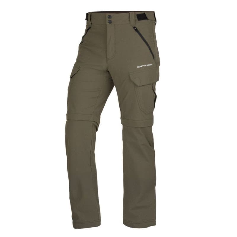 Pánske turistické nohavice NORTHFINDER CARUSO-300darkgreen 4