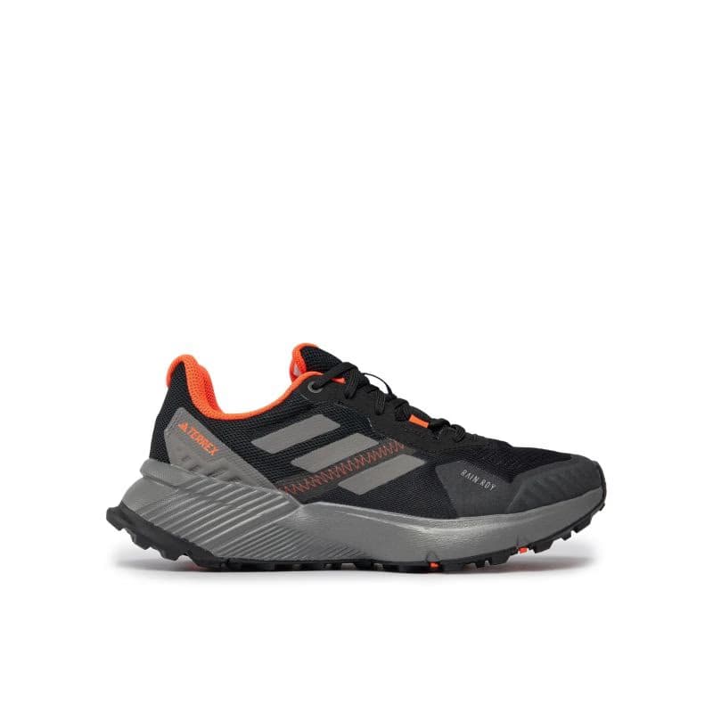 Pánska bežecká trailová obuv ADIDAS Terrex Soulstride Rain.Rdy core black grey four solar red 2