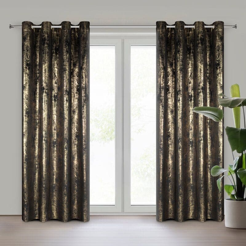 ArtFir Záves RENIA K | čierna 140 x 250 cm 1
