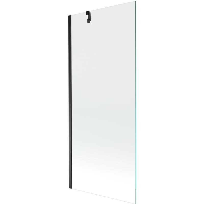 MEXEN/S - Next vaňová zástena FIX 80x150, transparent, čierna 895-080-000-00-00-70