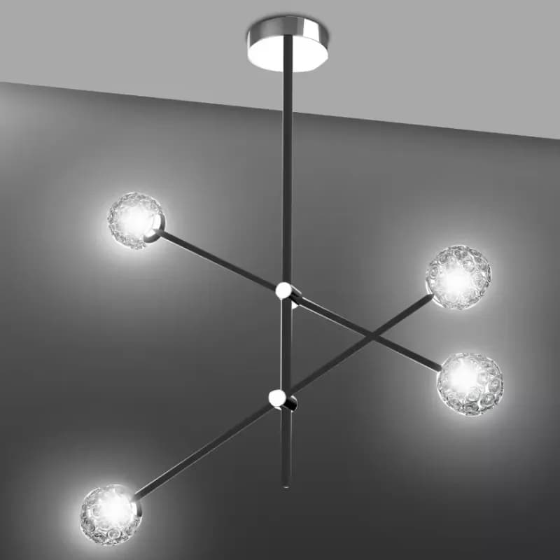 Luster A0032-341 Paksos 4xmax 5W G9 LED 1
