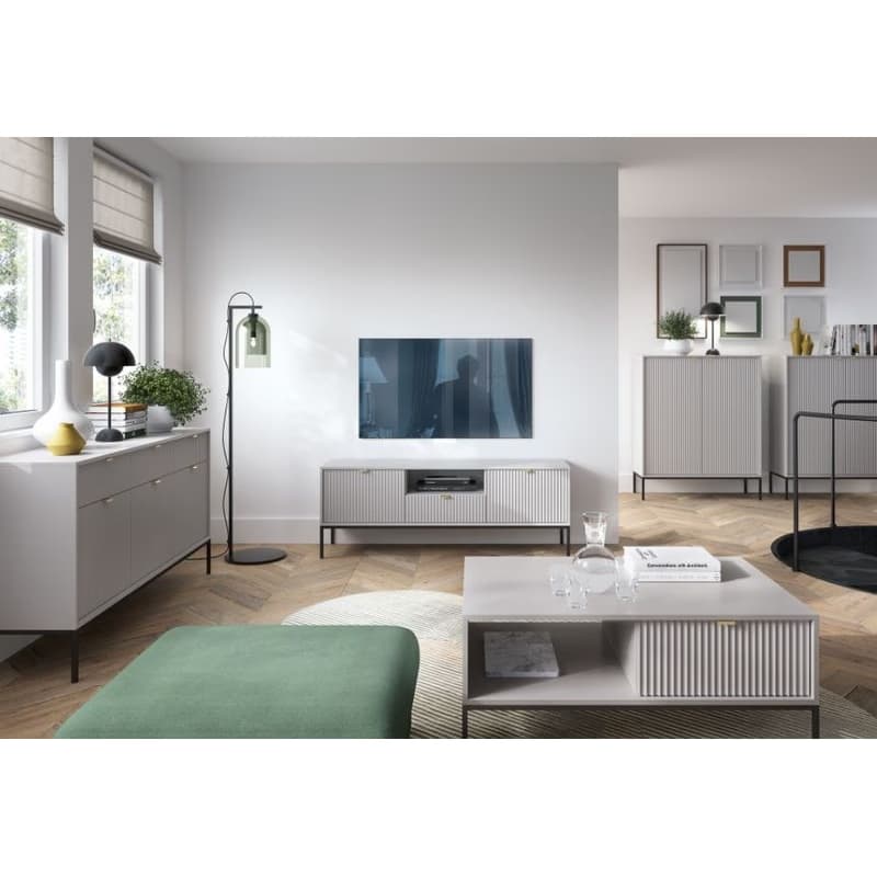ArtPS Komoda MONA K-104 | sivá 3