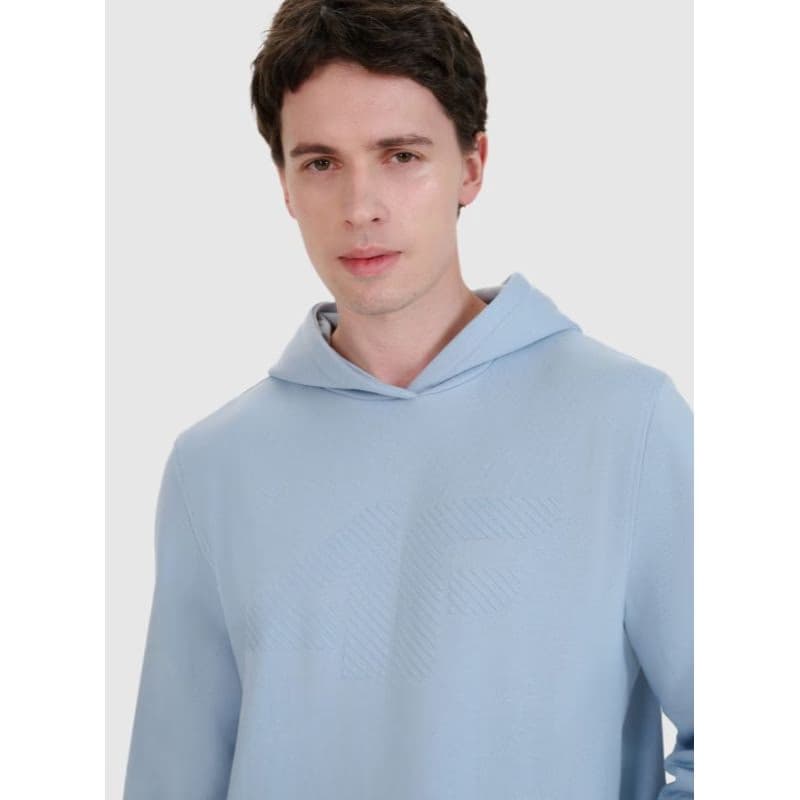 Pánska mikina s kapucňou 4F SWEATSHIRT M1621-34S-LIGHT BLUE 2