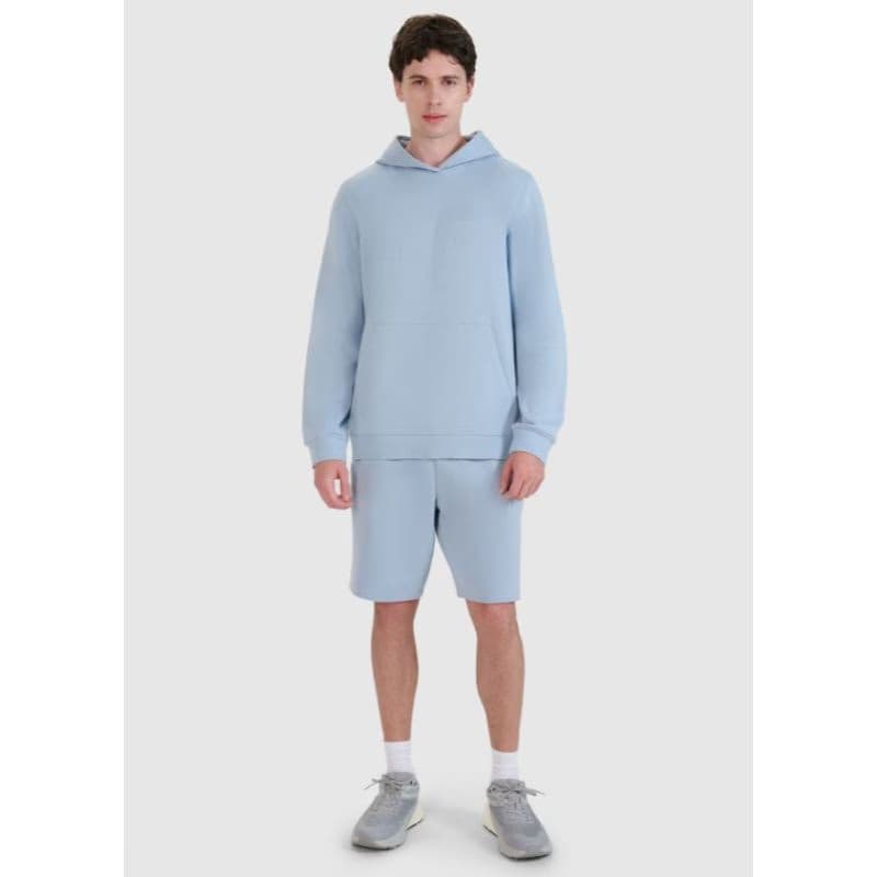 Pánska mikina s kapucňou 4F SWEATSHIRT M1621-34S-LIGHT BLUE 4