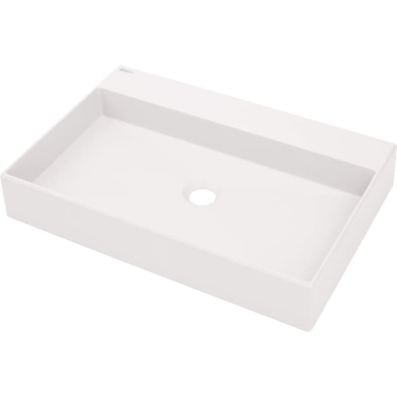 DEANTE - Correo alabaster - Granitové umývadlo, na dosku - 60x40 cm CQR_AU6S