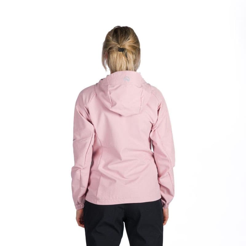 Dámska turistická softshellová bunda NORTHFINDER CORI-666lightpink 3