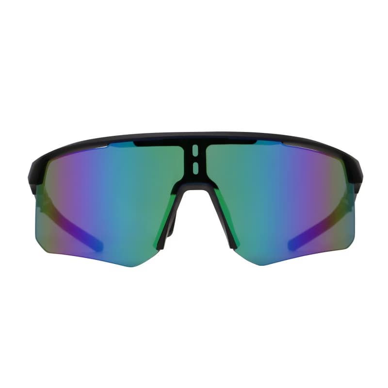 Slnečné okuliare RED BULL SPECT RIDDLE-004, matt black smoke with purple-green mirror, CAT3 2