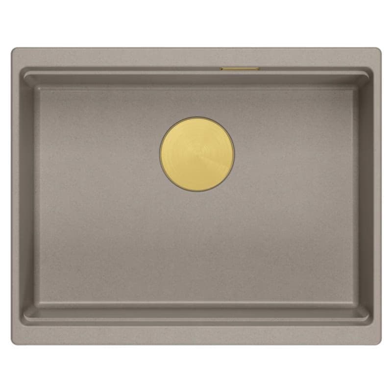 Quadron Quadron - Granitový drez Logan 100 Beige Oceľ HQJ6045U4_BS_U 4