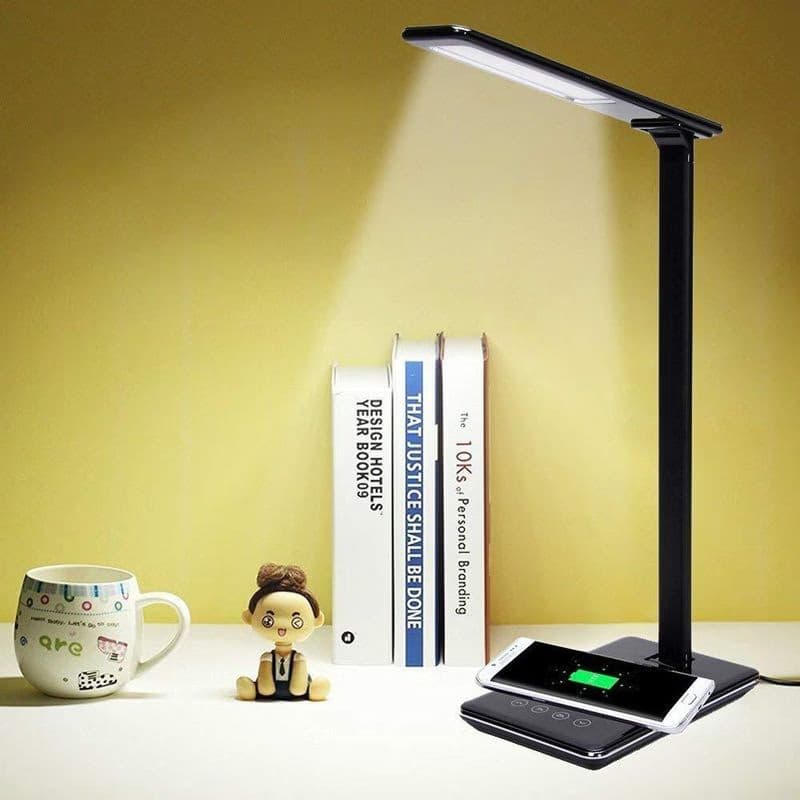 RTL 198 stm.LED lampa čierna Qi 5W RETLUX 2