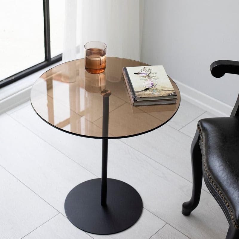 Príručný stolík / Odkladací stolík Chill-Out - Black, Bronze 1