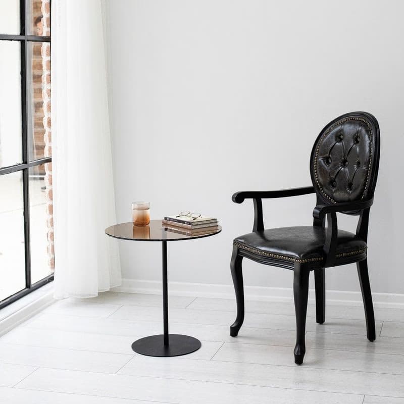 Príručný stolík / Odkladací stolík Chill-Out - Black, Bronze 6