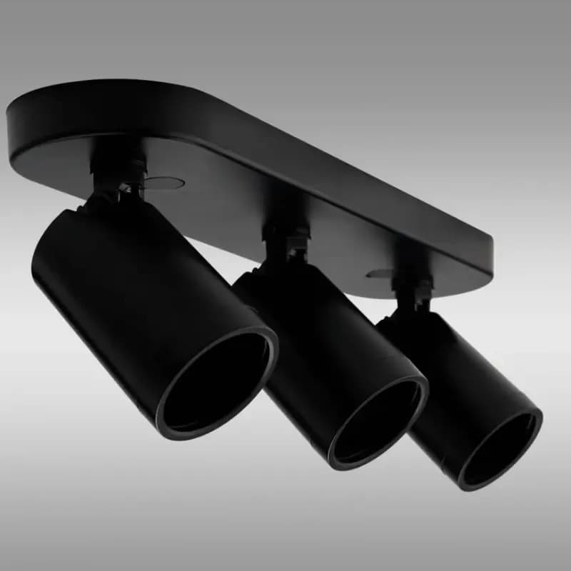 Stropné bodové svietidlo VO2610 BLACK LS3