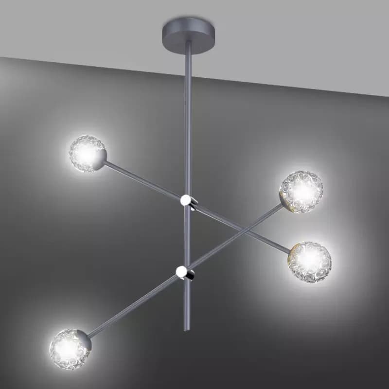 Luster A0032-340 Paksos 4xmax 5W G9 LED 1