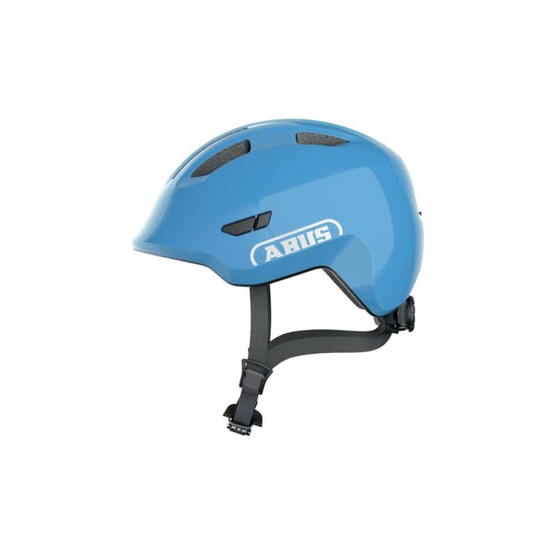 Juniorská cyklistická prilba ABUS Smiley 3.0 shiny blue 1