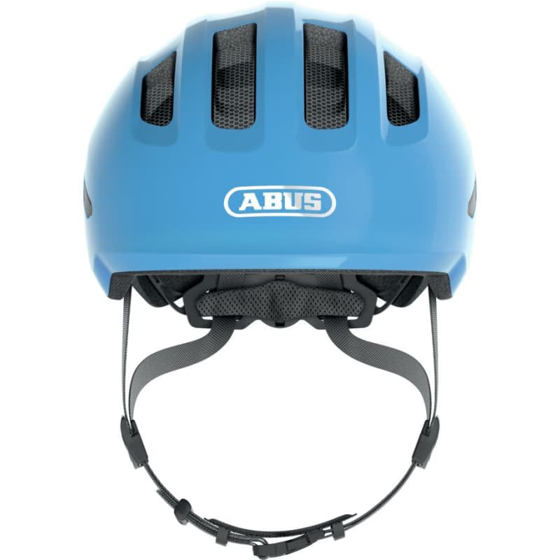 Juniorská cyklistická prilba ABUS Smiley 3.0 shiny blue 2