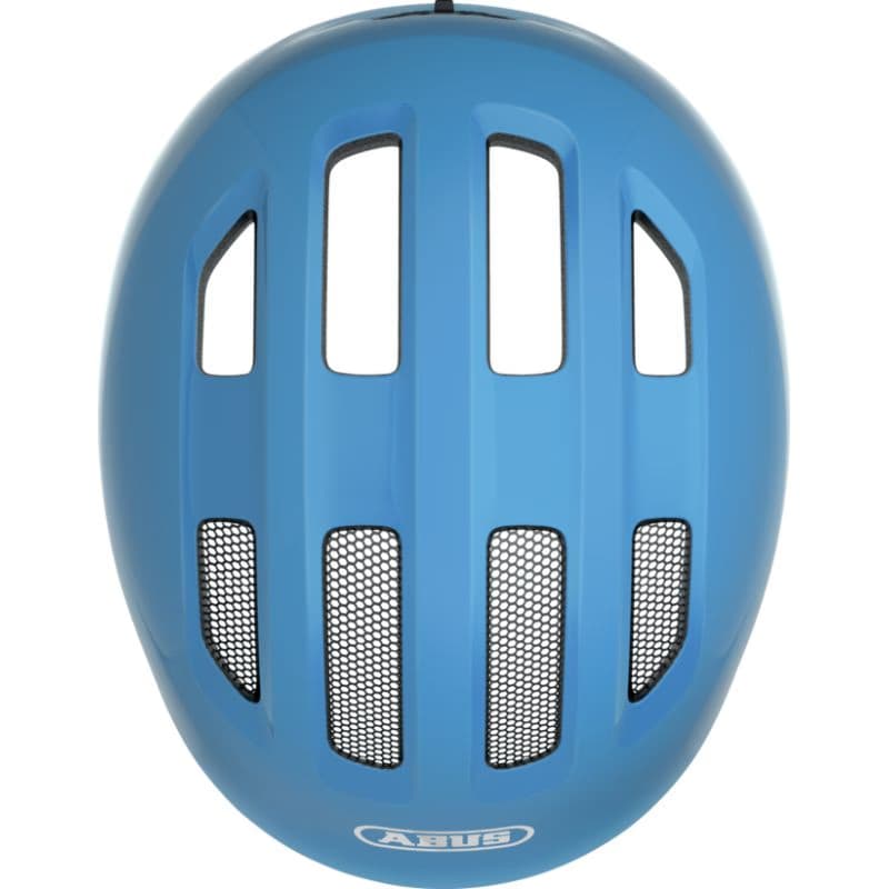Juniorská cyklistická prilba ABUS Smiley 3.0 shiny blue 4