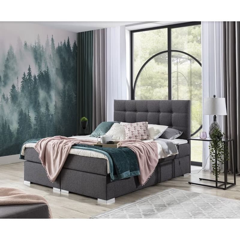 ArtElta Manželská posteľ INEZ Boxspring | 180 x 200 cm Farba: Sawana 21 5