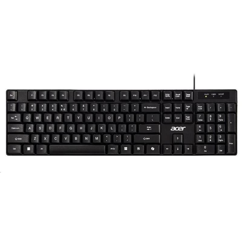Acer AKW100/Drôtové USB-A/SK-SK layout/Čierna