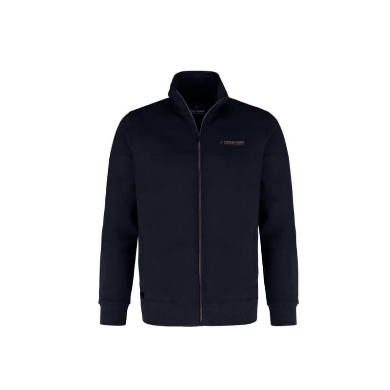 Pánska mikina so zipsom VOLCANO B-LENOX-600-NAVY 5