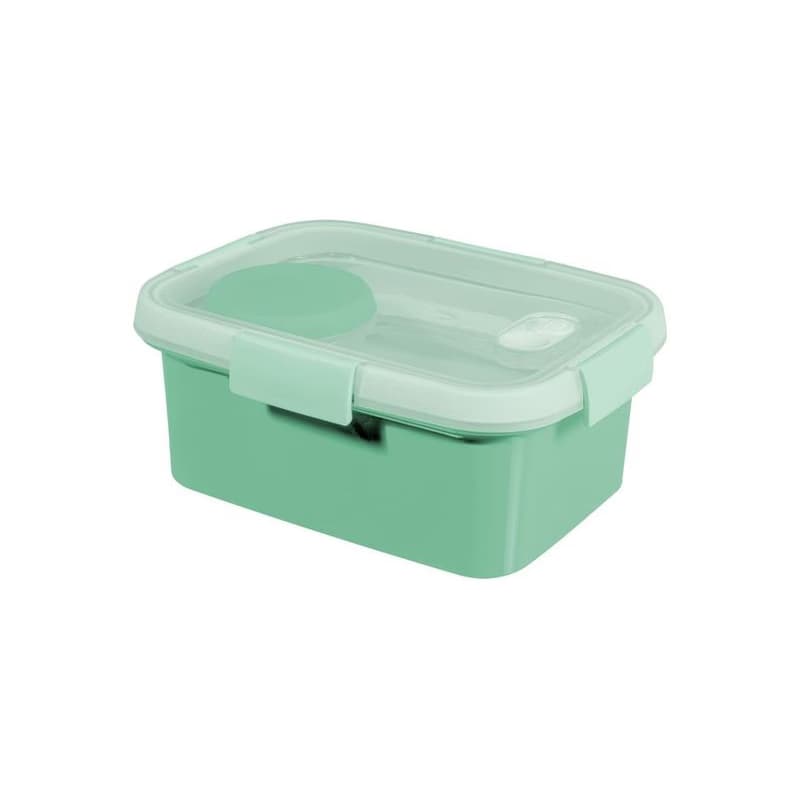 CURVER Dóza na potraviny s príborom SMART TO GO ECO 1,2L | mix farieb 4