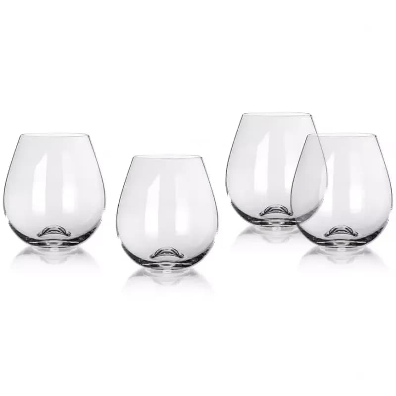 Poháre na červené víno 4 ks komplet 560 ml 1