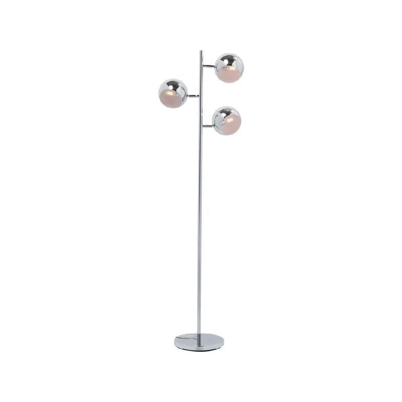 Calotta Chrome stojaca lampa strieborná 1